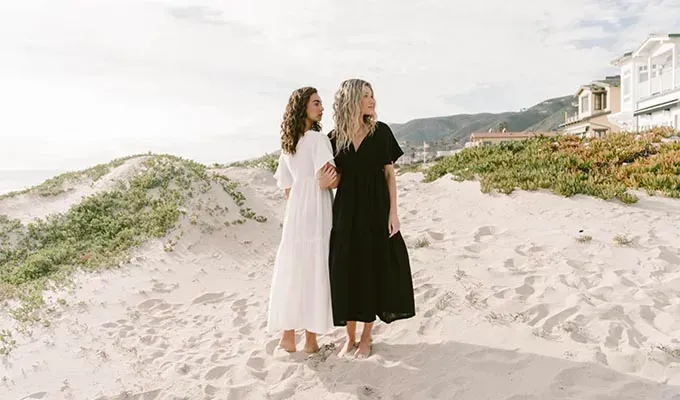 brands like eileen fisher cozy earth' title='17 Brands Like Eileen Fisher to Shop for Timeless Elevated Basics