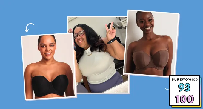 best strapless bras for big boobs a photo of chelsea candelario and curvy kate bras' title='The 8 Best Strapless Bras for Big Boobs Vetted and Tested by Editors
