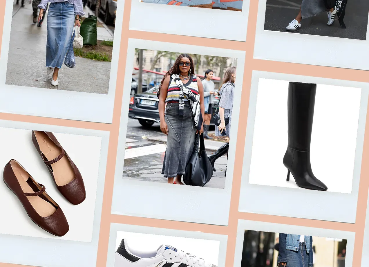 6 Schuhe zum Tragen mit Jeans Maxi -Röcken, um alle Ihre Modefreunde zu beeindrucken