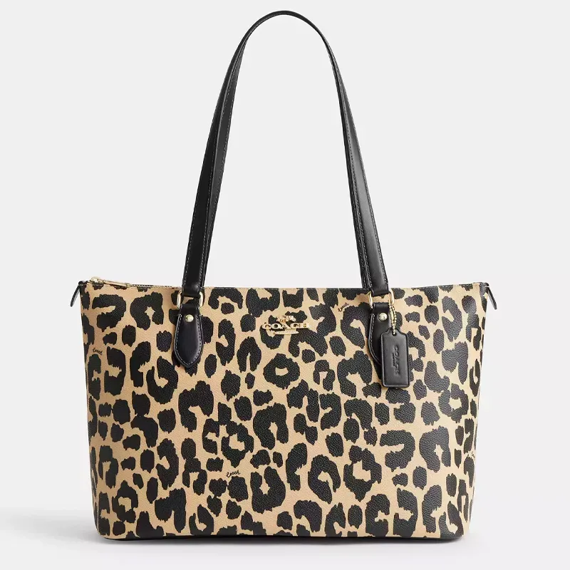 coach tote bag leopard print' title='Leopard Print Is Back & Better Than Ever—Here’s How to Wear It in 2025