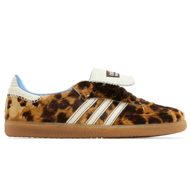 wales bonner x adidas sneakers leopard print' title='Leopard Print Is Back & Better Than Ever—Here’s How to Wear It in 2025