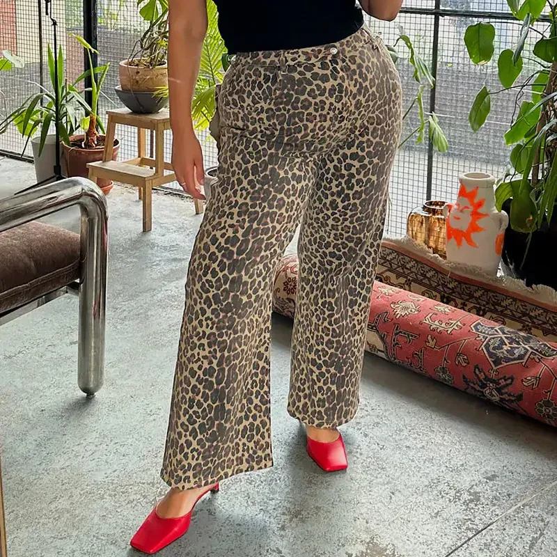 never fully dressed jeans leopard print' title='Leopard Print Is Back & Better Than Ever—Here’s How to Wear It in 2025