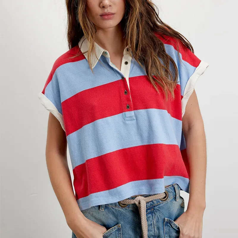 free people short sleeve rugby shirt' title='20 Stores Like Anthropologie to Shop Right Now