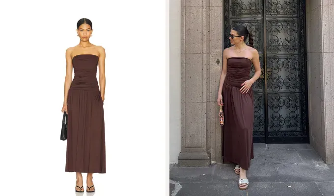 drop waist dresses NIA Santal Dress' title='I’m in Love with Drop-Waist Dresses—Here Are 12 Trending Styles to Shop Right Now