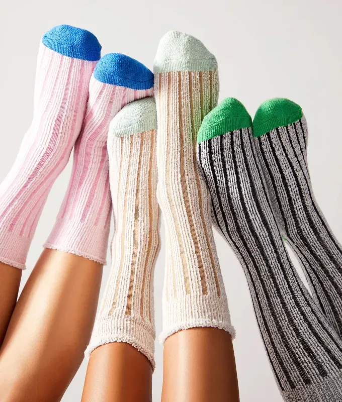 free people socks frazzled english woman trend' title='‘Frazzled English Woman’ Is the Only Aesthetic I Want to Wear This Winter. Here’s Exactly How to Get the Look