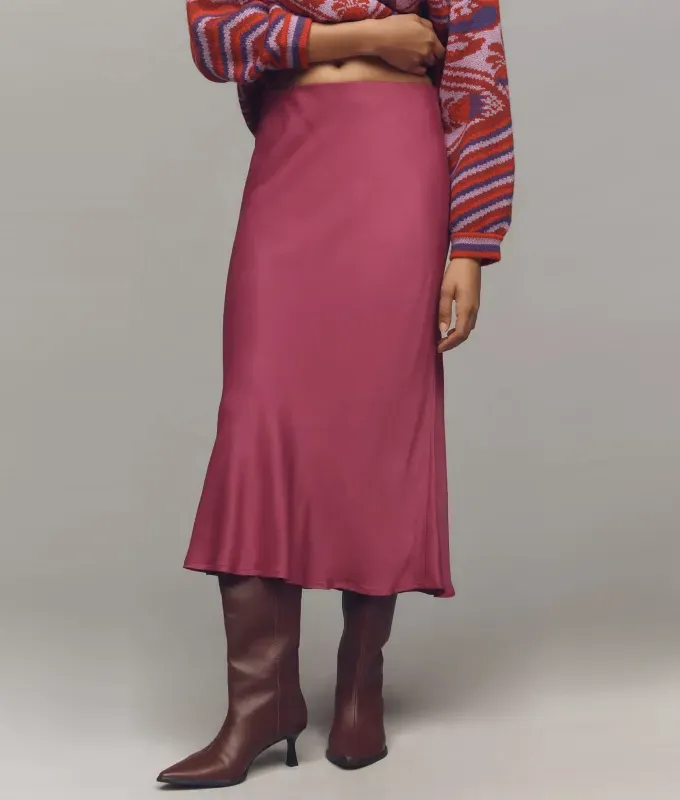 anthrpologie slip skirt frazzled english woman trend' title='‘Frazzled English Woman’ Is the Only Aesthetic I Want to Wear This Winter. Here’s Exactly How to Get the Look