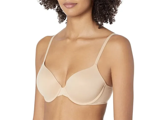 calvin klein lightly lined t shirt bra best bras for small breasts' title='The 20 Best Bras for Small Breasts Because Fit Matters At Every Size