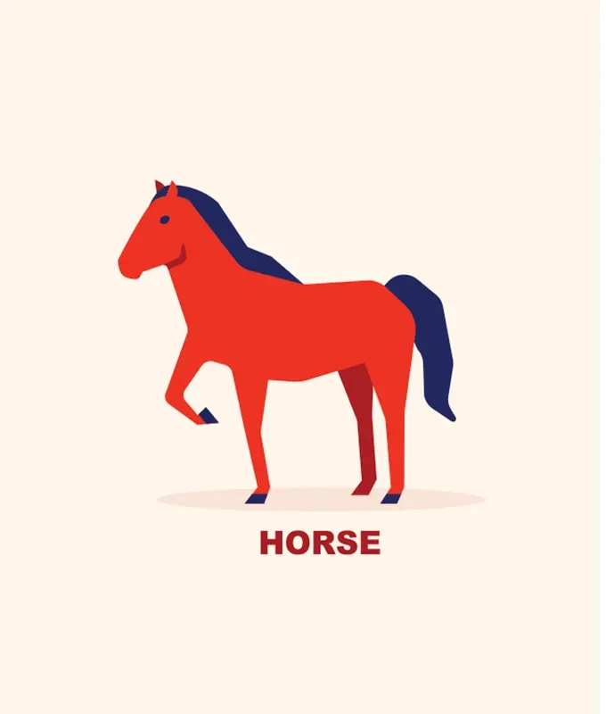 chinese zodiac compatibility: horse illustration' fetchpriority='auto' title='Chinese Zodiac Compatibility: The Best Love Matches for the 12 Animals