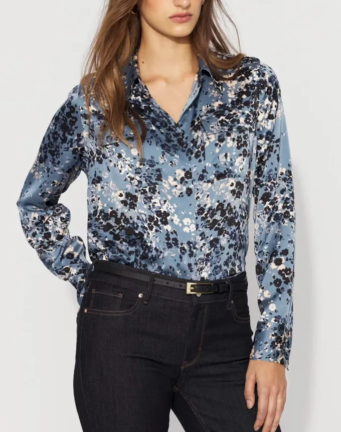 floral button down shirt' title='Now That I’m in My 30s I Just Want to Dress Like Lorelai Gilmore