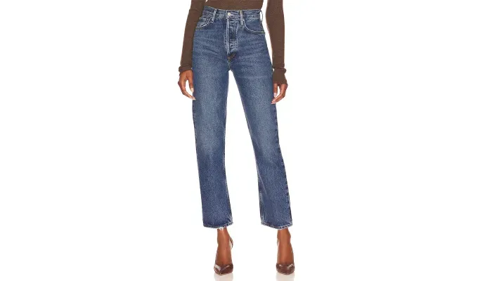 gen-z-preppy-fashion-trend Agolde 90’s Pinch Waist Jeans' title='Gen Z Has Spoken: Here’s What ’Preppy’ Looks Like in 2025