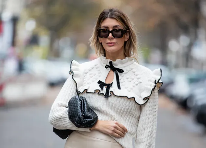 sweater style petite' fetchpriority='auto' title='What Sweater Is Best for Your Body Type? We Asked a Stylist