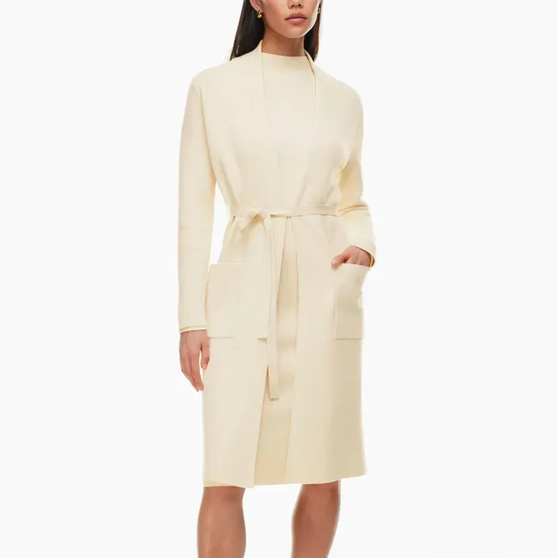 babaton ty cardigan' title='What Sweater Is Best for Your Body Type? We Asked a Stylist