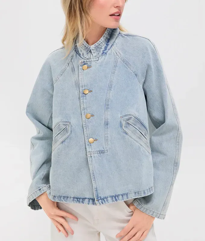 pomander place denim ripley jacket' title='The 3 Rules of Wearing a Jean Jacket in 2025