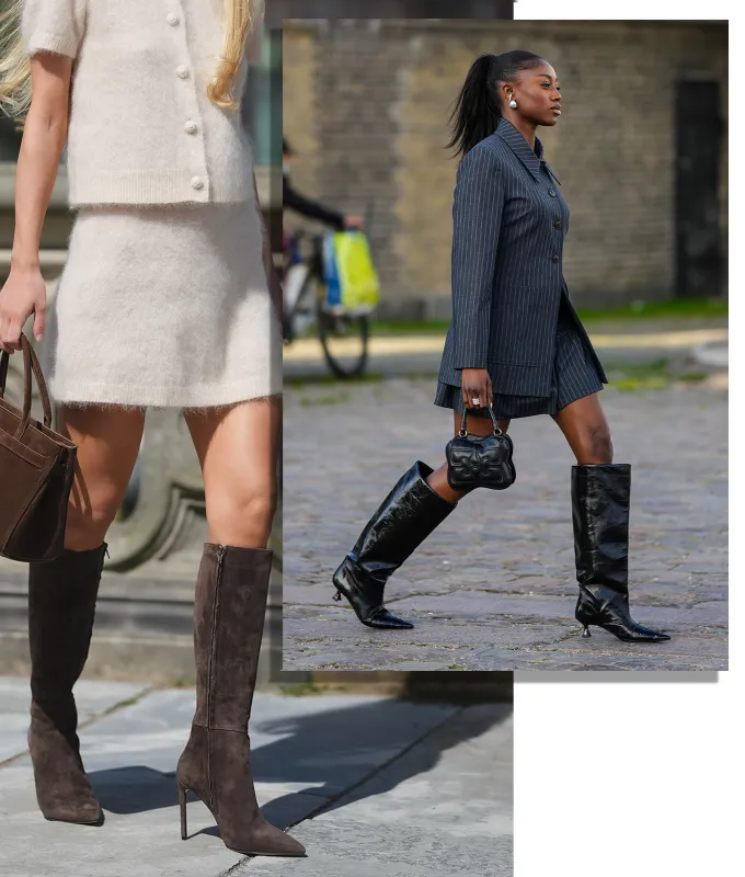 knee high boots trends fall 2025' fetchpriority='auto' title='The 3 Fall Boot Trends That Will Rule 2025 & One I’m Sad to See Being Left Behind