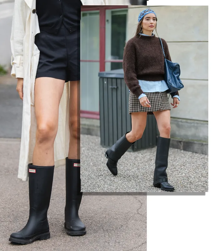 wellies boots trends fall 2025' fetchpriority='auto' title='The 3 Fall Boot Trends That Will Rule 2025 & One I’m Sad to See Being Left Behind