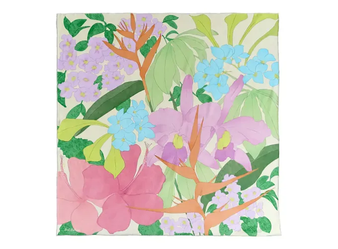 lost pattern floral how to tie a scarf top' title='15 TikTok-Approved Stylish and Easy Ways to Tie a Scarf