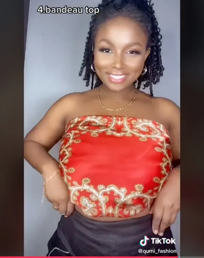 how to tie a scarf top wide bandeau' title='15 TikTok-Approved Stylish and Easy Ways to Tie a Scarf