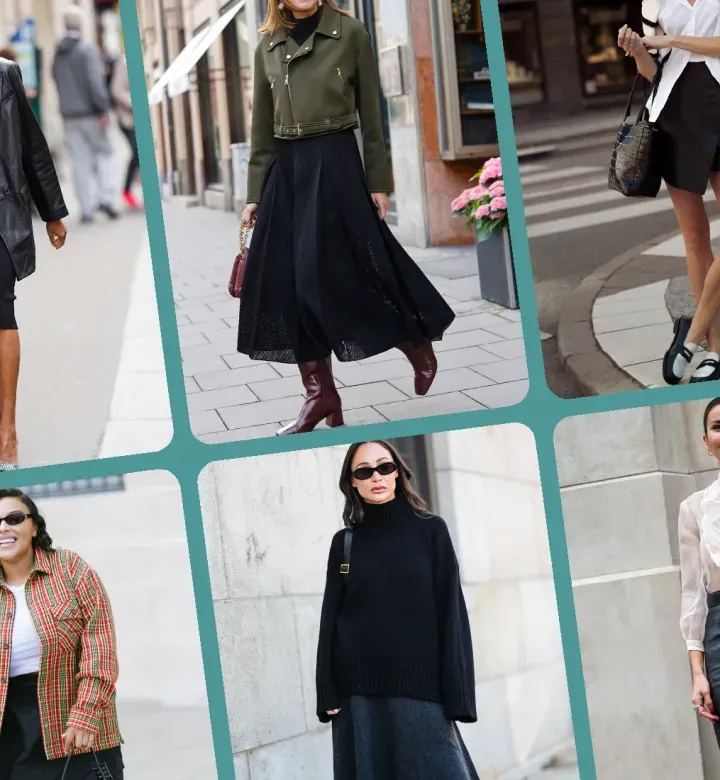 22 helppoa mustahame -asusideoita, kun sinulla on viisi minuuttia pukeutumiseen