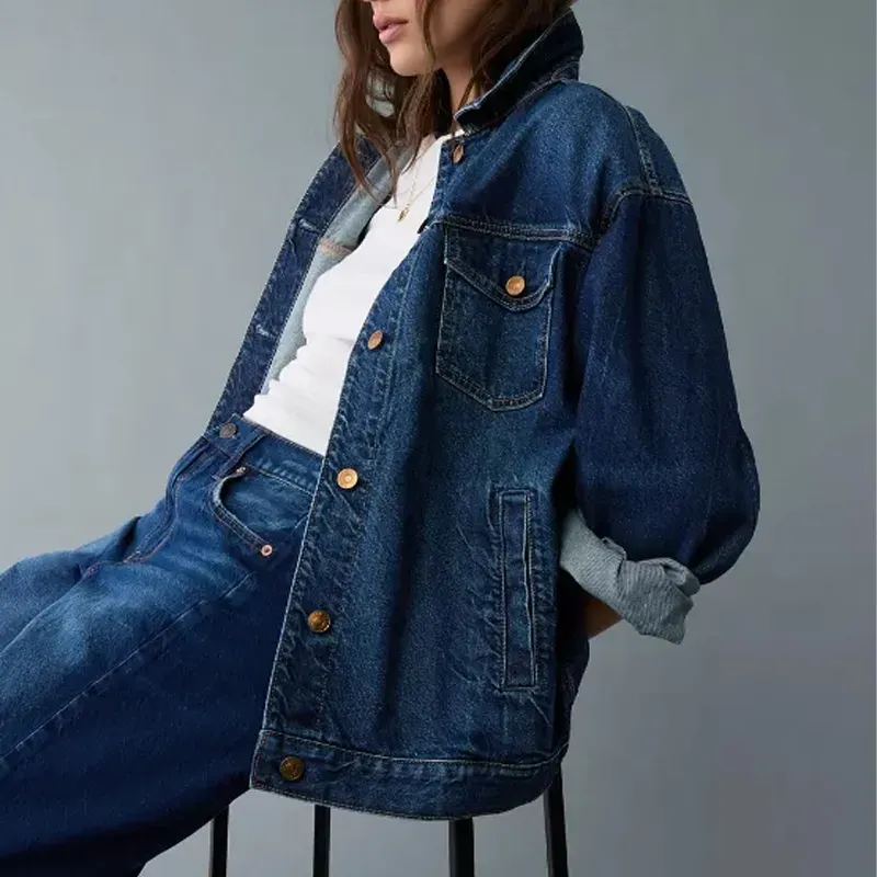 stores like madewell American Eagle Ex Boyfriend Denim Jacket' title='23 Stores Like Madewell for Stylish Wardrobe Essentials