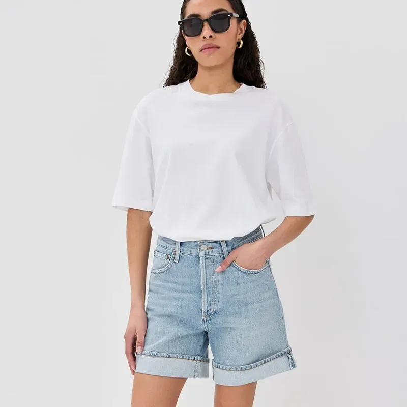 stores like madewell Shopbop Agolde Dame Shorts' title='23 Stores Like Madewell for Stylish Wardrobe Essentials