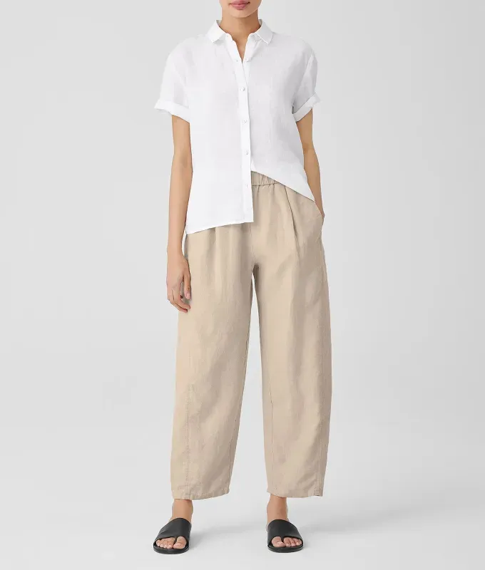 culotte pants: eileen fisher linen pants' title='Culotte Pants Are Everywhere. Here’s How to Style Them (Plus 15 Pairs We’re Coveting)