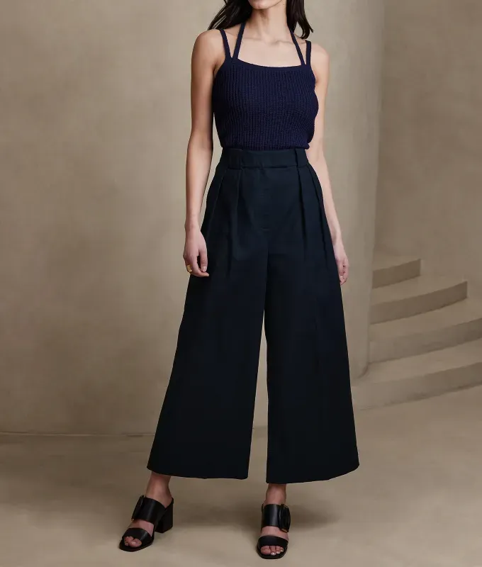 culotte pants banana republic cruise pants' title='Culotte Pants Are Everywhere. Here’s How to Style Them (Plus 15 Pairs We’re Coveting)