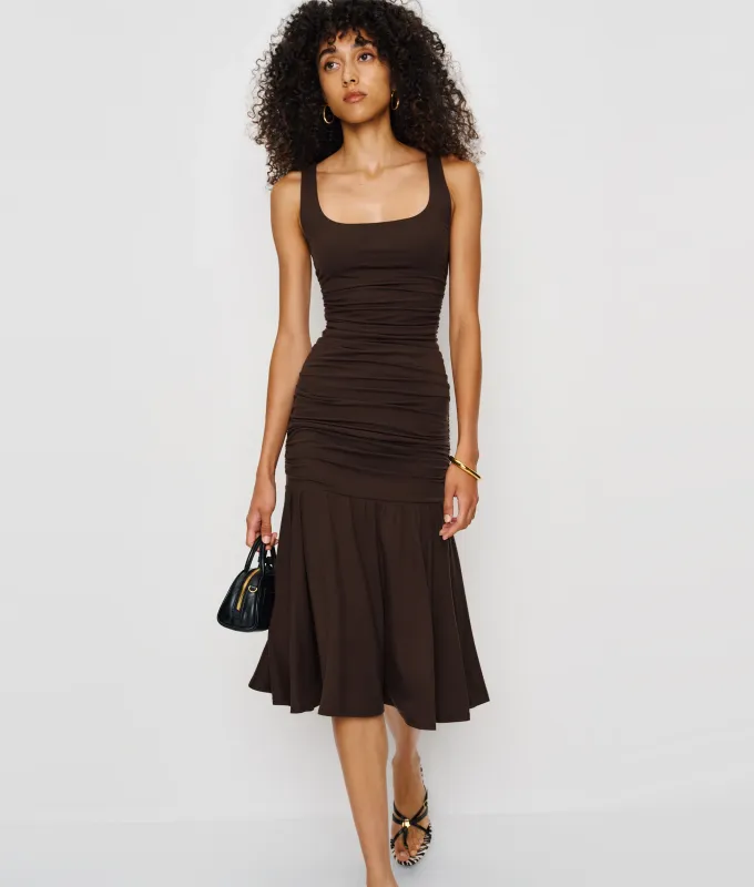 reformation kayla wedding guest dress' title='The 10 Best Reformation Wedding Guest Dresses to Celebrate the Newlyweds in Style