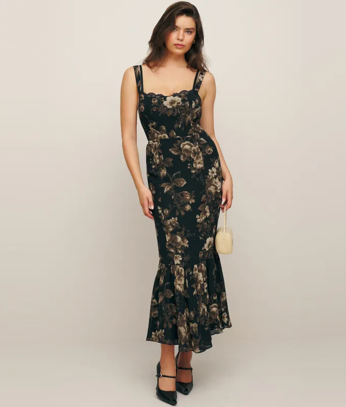 reformation irisa wedding guest dress' title='The 10 Best Reformation Wedding Guest Dresses to Celebrate the Newlyweds in Style