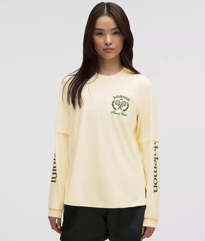 The lululemon Layered Long-Sleeve T-Shirt Tennis Club.' title='Gen Z Is Ditching Millennials’ Favorite Workout Wear—Here’s What They’re Buying Instead