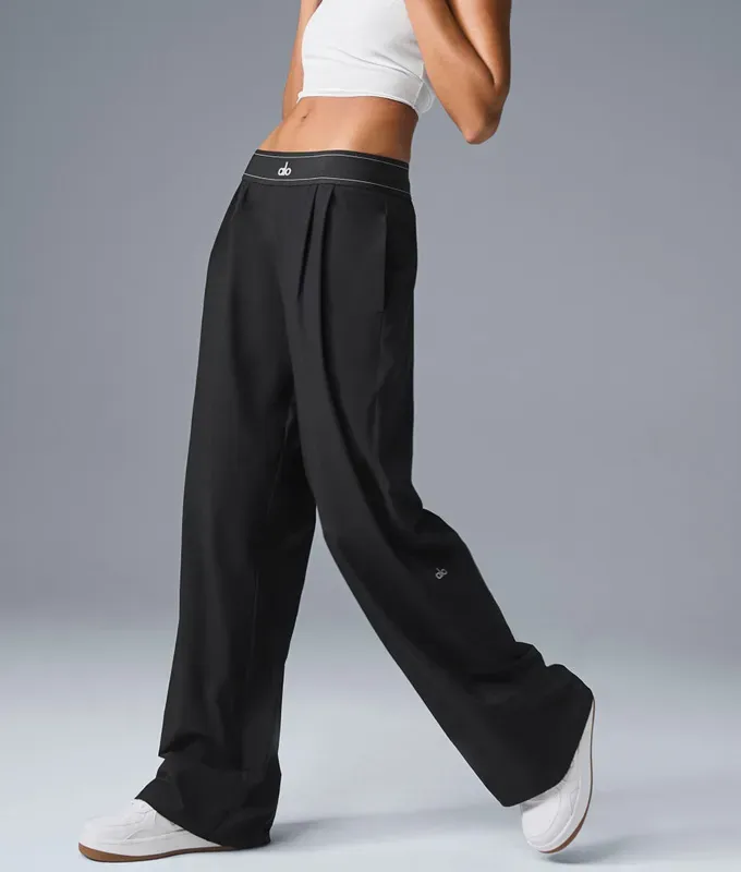The Alo Yoga Suit Up Trouser.' title='Gen Z Is Ditching Millennials’ Favorite Workout Wear—Here’s What They’re Buying Instead