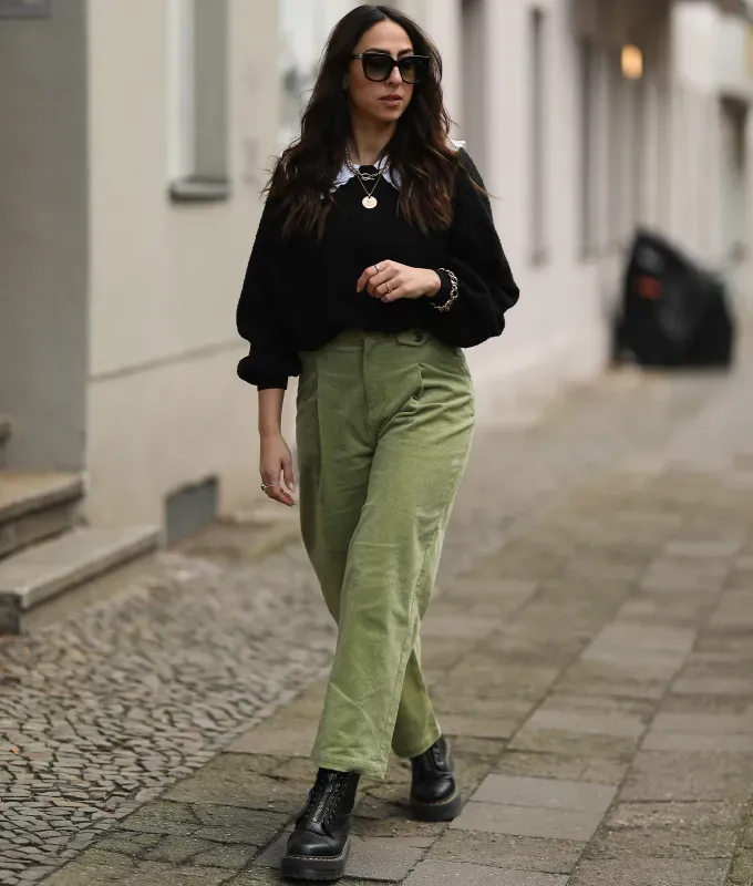 cropped pants how to style doc martens' fetchpriority='auto' title='How to Style Dr. Martens Boots (and Not Look Like a 1994 Mall Rat)