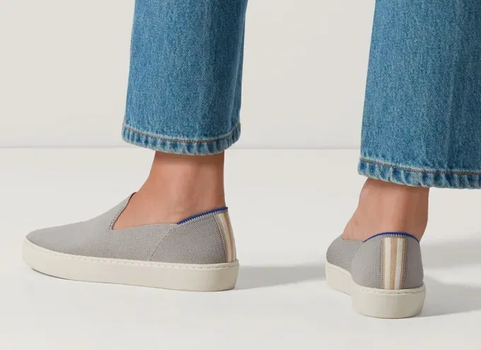 most comfortable sneakers for women rothys slip on' title='The 16 Most Comfortable Sneakers for Women That Money Can Buy According to Nurses New Yorkers and PureWow Editors