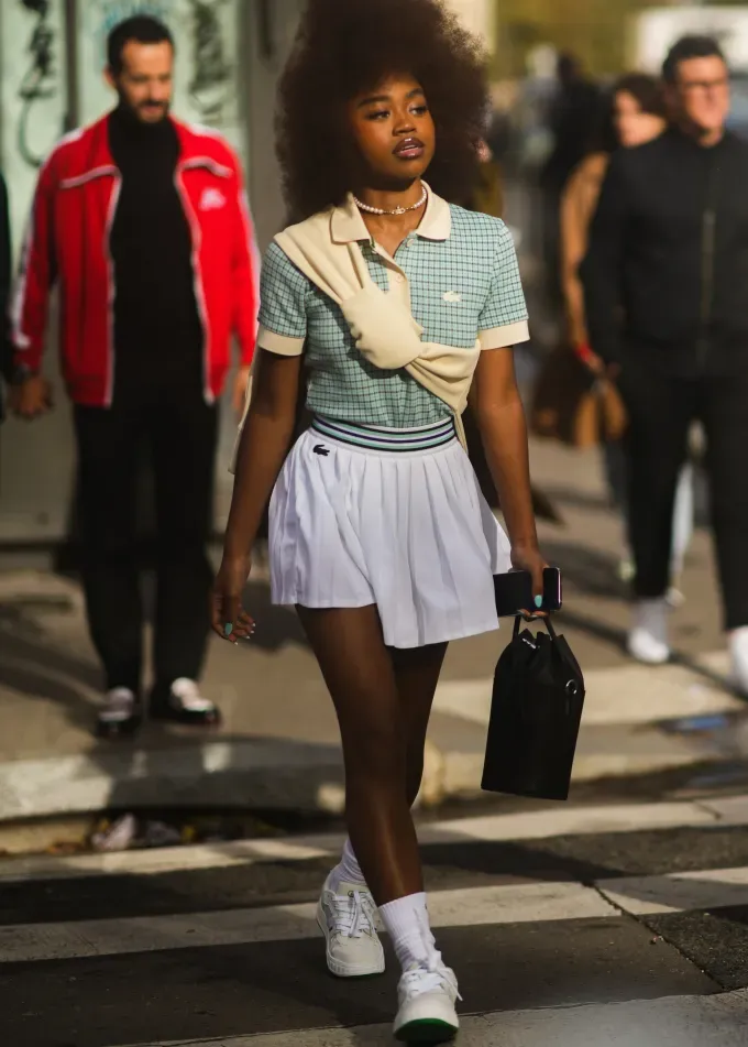 sporty miniskirt' fetchpriority='auto' title='The 11 Rules for Wearing a Mini Skirt in 2024