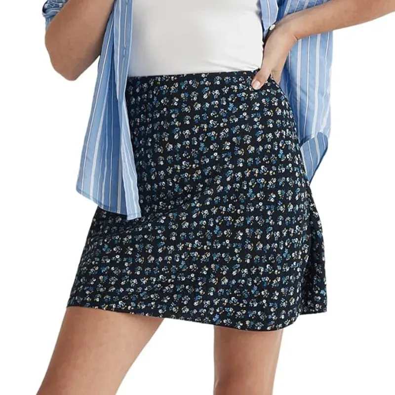 madewell mini skirt' title='The 11 Rules for Wearing a Mini Skirt in 2024