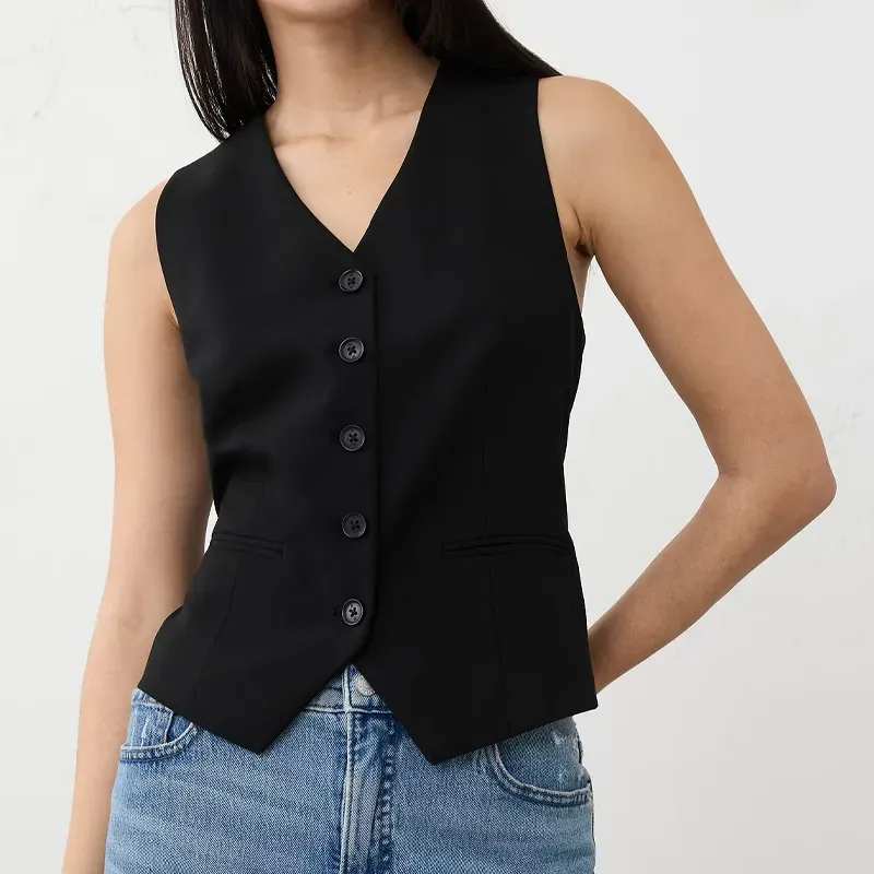 banana republic vest' title='How to Wear a Vest in 2025 (Plus One Look That’s Best Left in 2007)