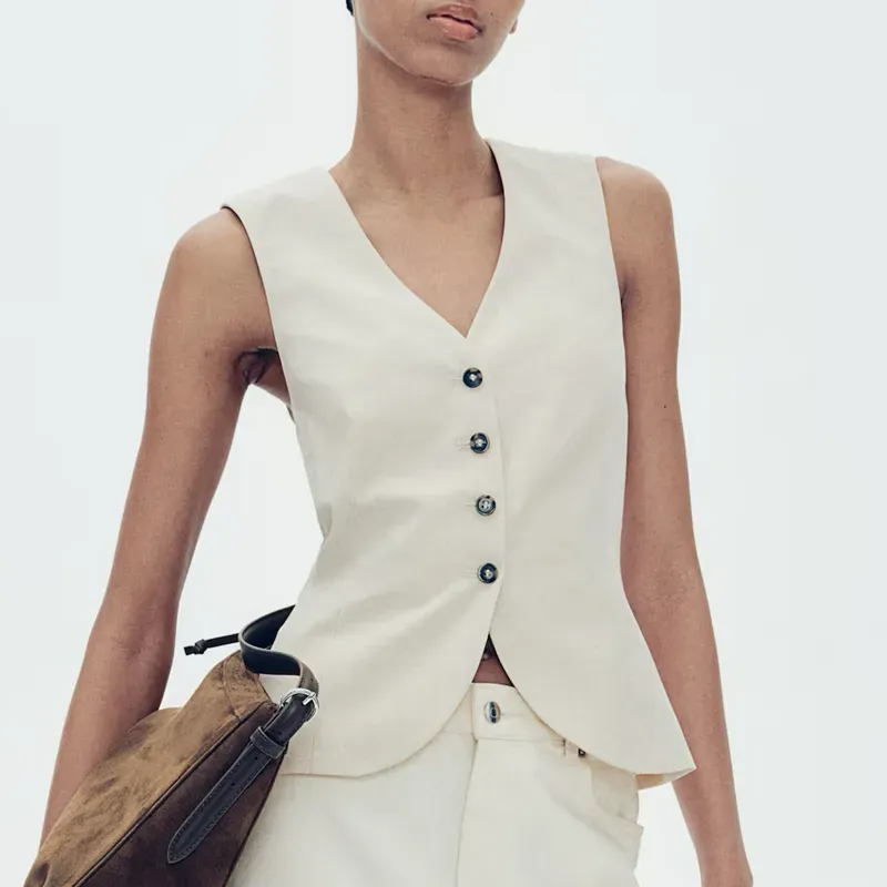 hm vest top' title='How to Wear a Vest in 2025 (Plus One Look That’s Best Left in 2007)