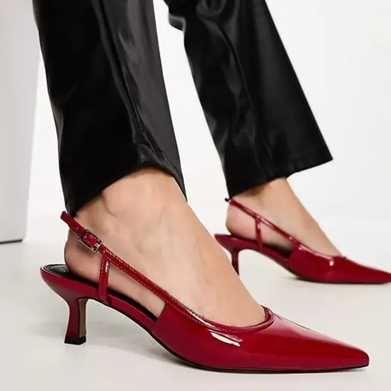 asos slingback heels 90s fashion trend' title='The ‘90s Fashion Revival Is in Full Swing—Here’s How to Wear the Trend This Summer