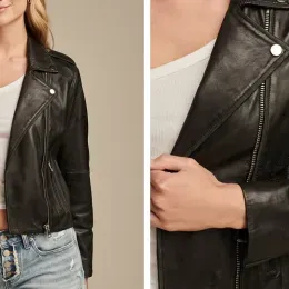 The Best Leather Jackets for Petites Vetted by Women Under 5’4