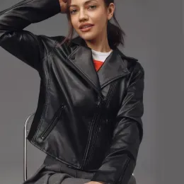 The Best Leather Jackets for Petites Vetted by Women Under 5’4
