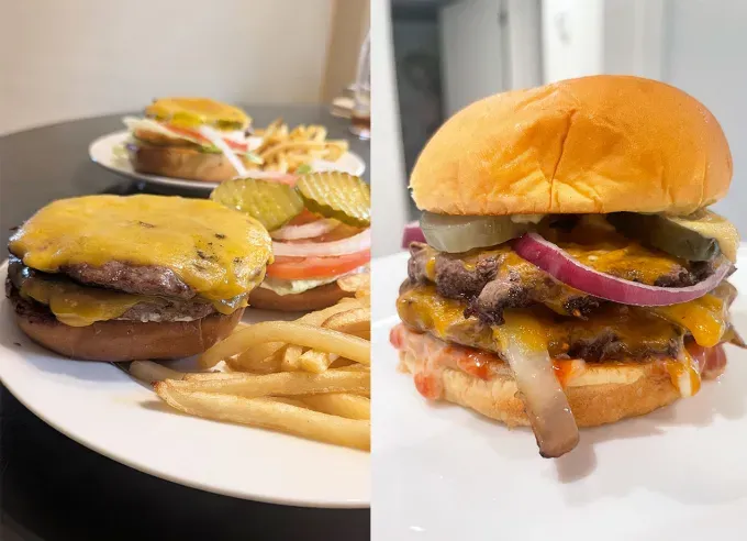 omaha steaks smashburger kit review: omaha steak smash burgers' title='Do Omaha Steaks Smash Burgers Really Cook in 5 Minutes Sans-Griddle? Our Food Team Tested Them