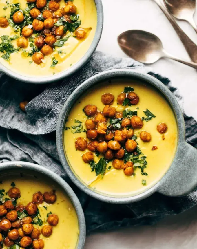 postpartum freezer meals: freezer meal golden soup' title='31 Postpartum Freezer Meals Any Parent Will Appreciate