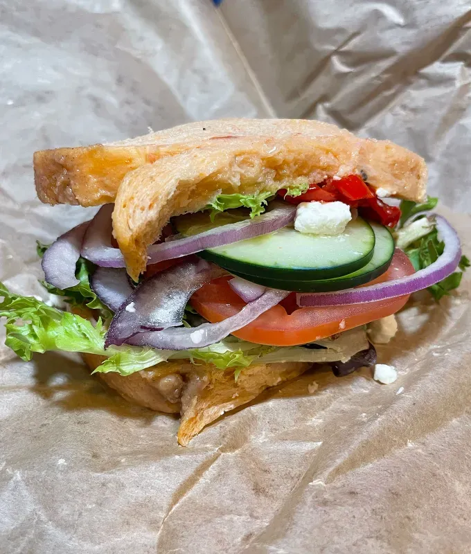 panera bread sandwiches ranked: mediterranean veggie' title='Every Panera Bread Sandwich Ranked by a Carb-Loving Food Editor
