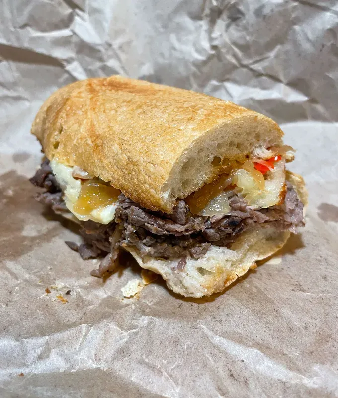 panera bread sandwiches ranked: ciabatta cheesesteak' title='Every Panera Bread Sandwich Ranked by a Carb-Loving Food Editor