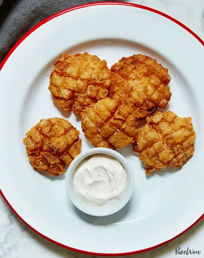 savory appetizers: baby blooming onions' title='51 Savory Appetizers That Are Sure to Get the Party Started from Make-Ahead Gems to Cheesy Delights