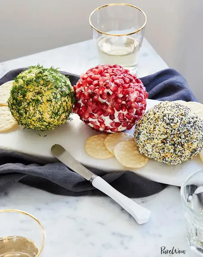 savory appetizers: cheese balls' title='51 Savory Appetizers That Are Sure to Get the Party Started from Make-Ahead Gems to Cheesy Delights