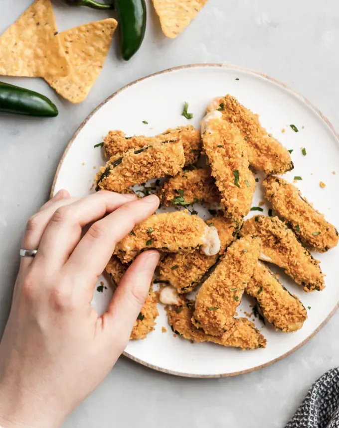 what to serve with fish tacos sides tortilla chip crusted jalapeno poppers recipe' title='What to Serve with Fish Tacos? 26 Quick and Easy Sides