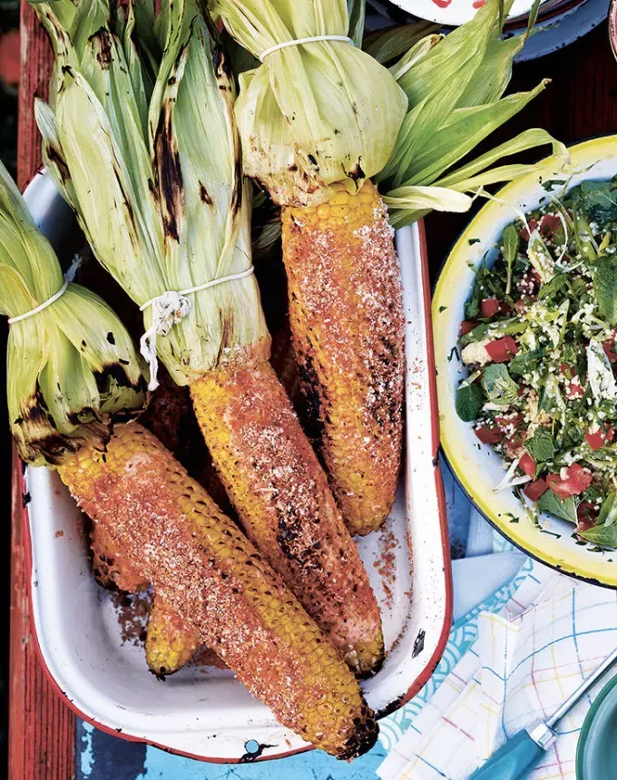 what to serve with fish tacos sides smokey barbecued corn recipe' title='What to Serve with Fish Tacos? 26 Quick and Easy Sides