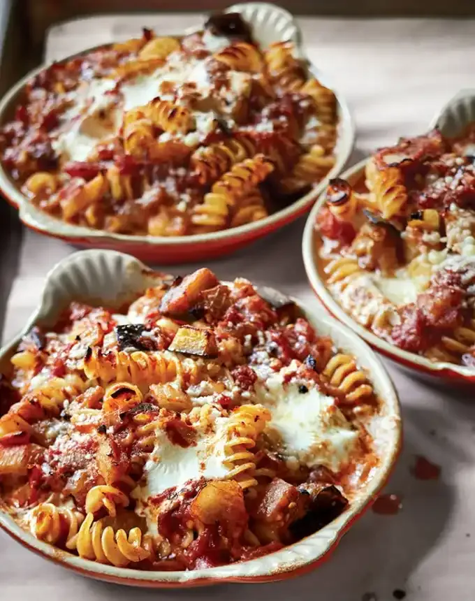 birthday dinner ideas: ina garten’s baked pasta' title='60 Home-Cooked Birthday Dinner Ideas That Will Make Anyone’s Day
