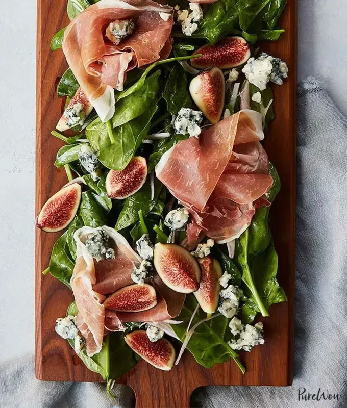 best appetizers to bring to a party: prosciutto salad board' title='The 25 Best Appetizers to Bring to a Party from Crowd-Pleasing Dips to Make-Ahead Snacks