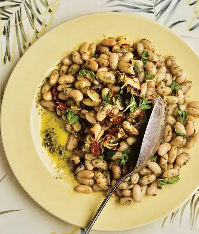 best appetizers to bring to a party: five minute bean salad' title='The 25 Best Appetizers to Bring to a Party from Crowd-Pleasing Dips to Make-Ahead Snacks